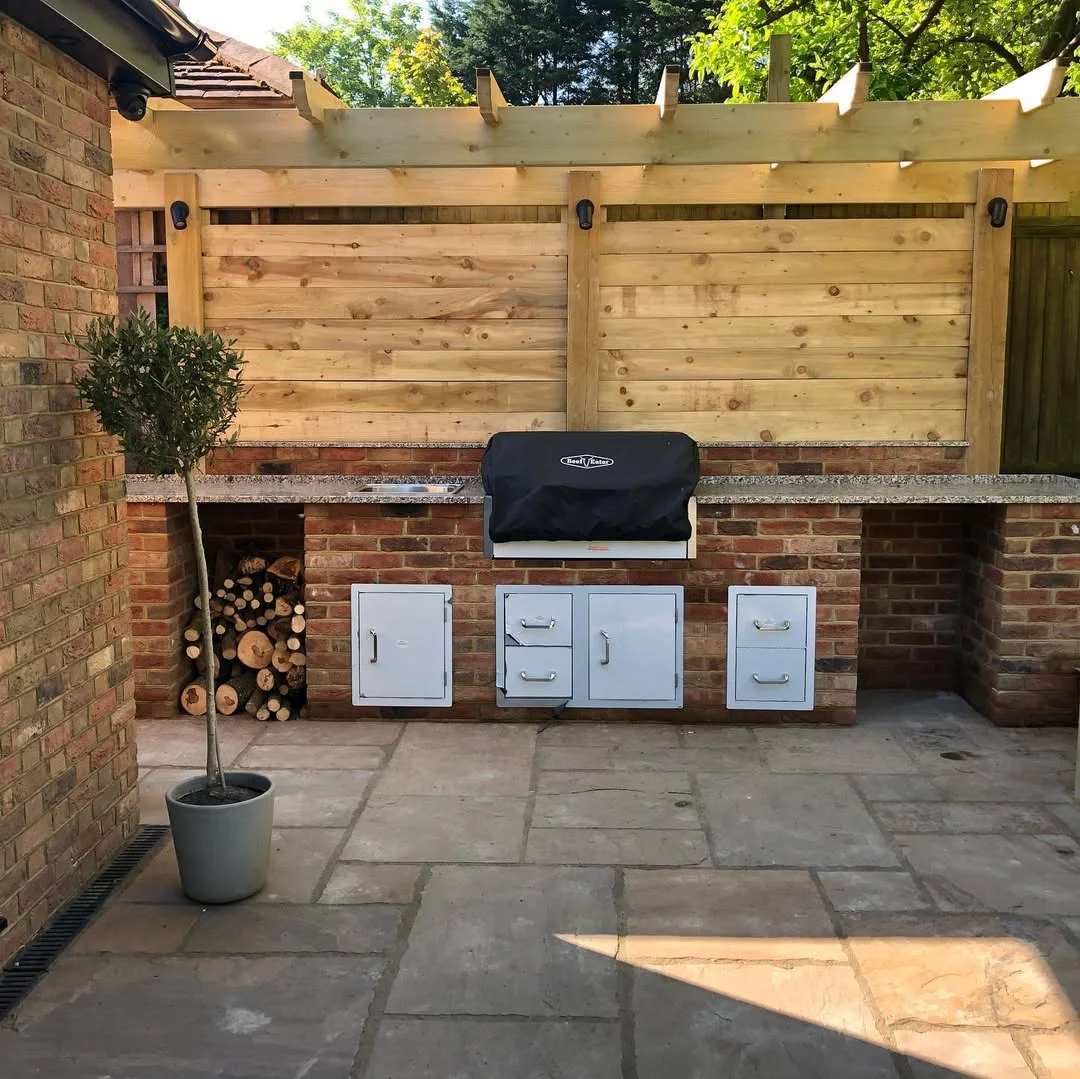 Custom BBQ Area